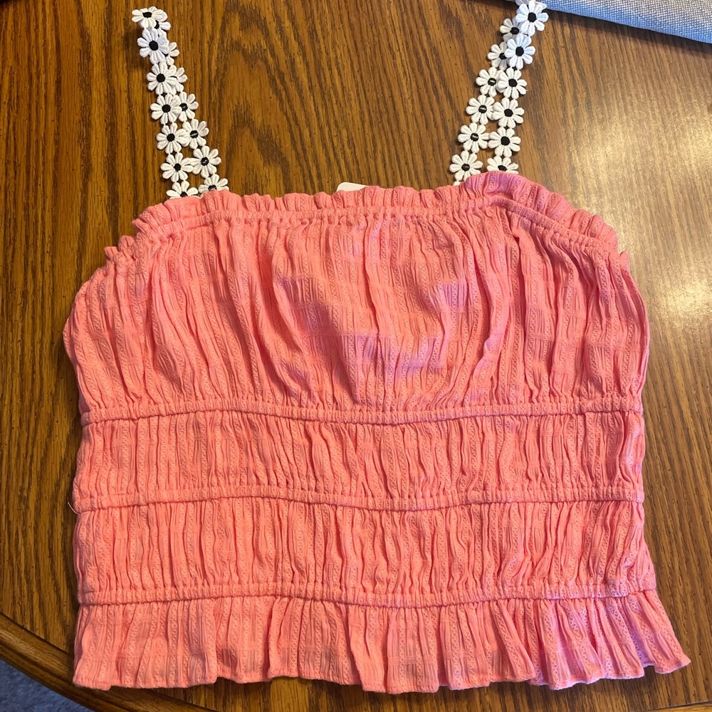 Pink tank top